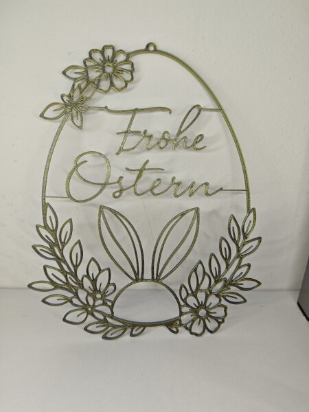 Frohe Ostern Fensterdeko