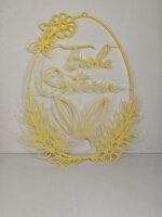 Frohe Ostern Fensterdeko