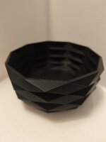 Dekoschale  Blockoptik