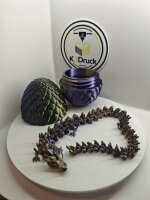 Gelenkdrache mit Drachenei