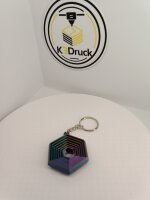 Schlüsselanhänger Fidget Stern