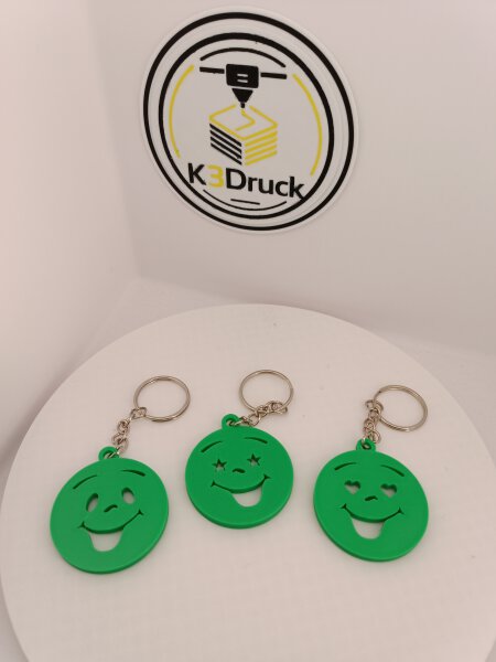 Schlüsselanhänger  lustige Smilies