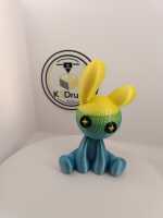 Hase in Strickoptik