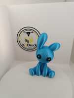 Hase in Strickoptik