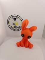 Hase in Strickoptik