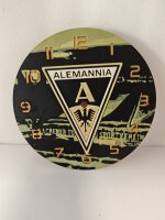 Alemannia Aachen Wanduhr