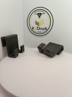Duschhaken für Rasierer schwarz
