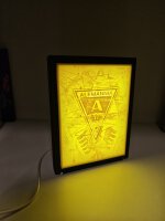 LIthophane Bildplatte